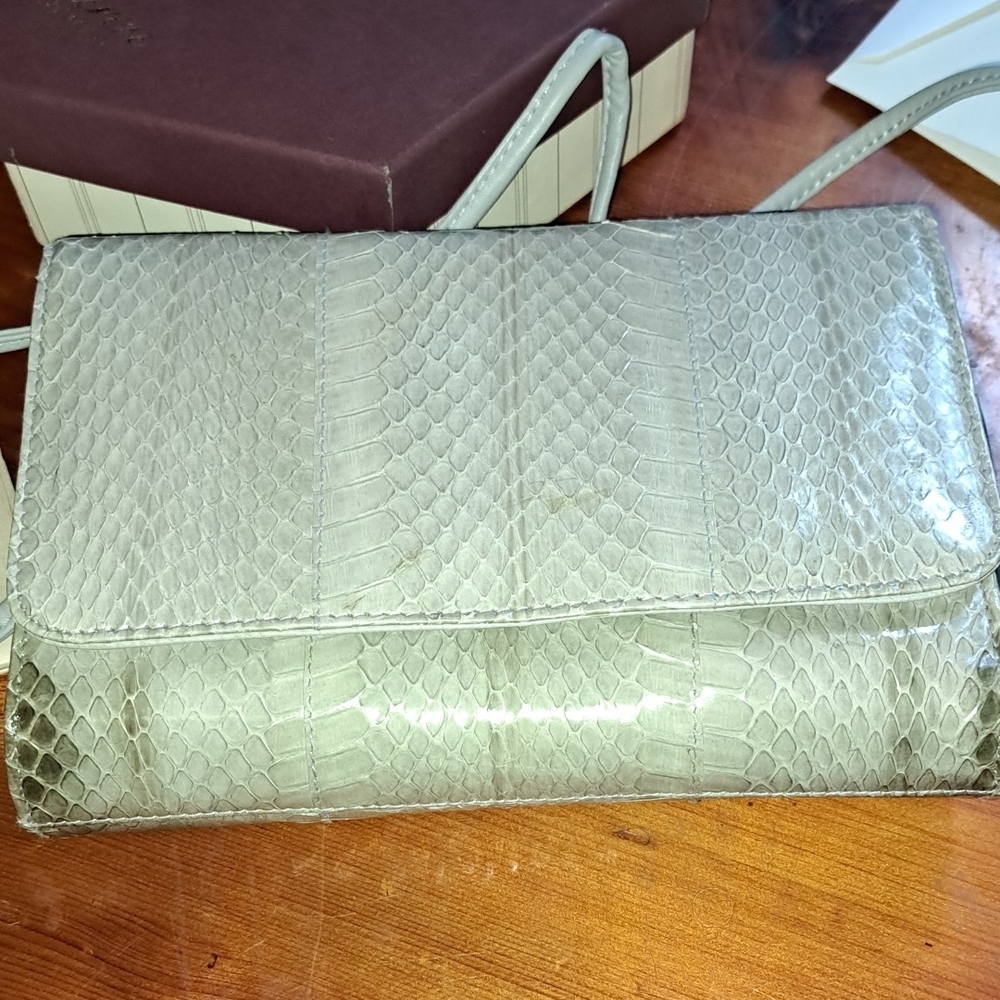 Giani Bernin Snakeskin Purse - image 1